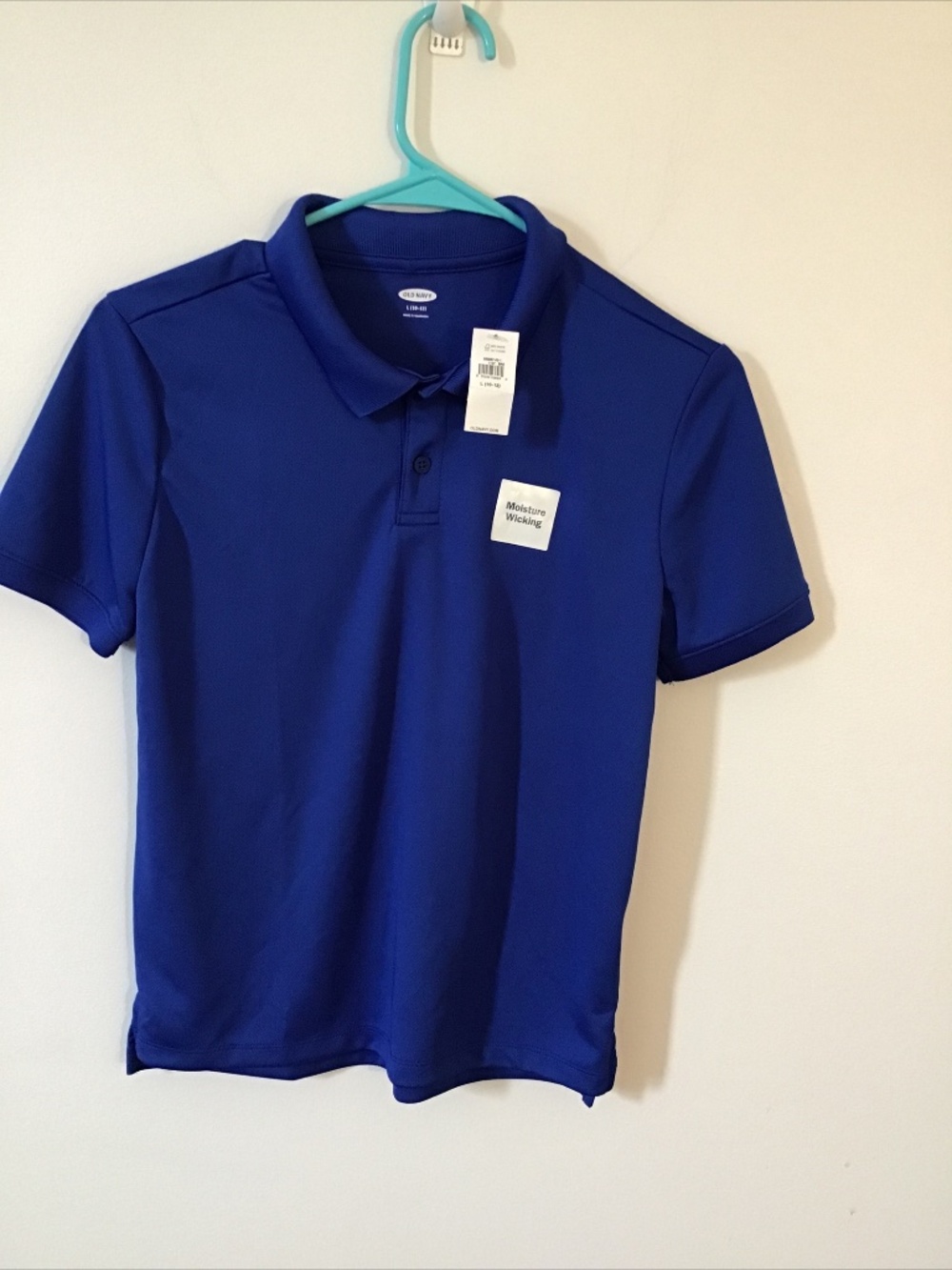 Old Navy Boys Moisture Wicking Polo Shirt